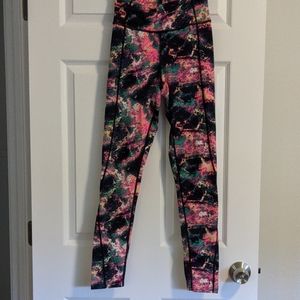 Galaxy inspired yoga leggings